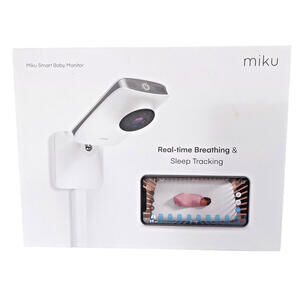 Miku Smart Baby Monitor Real Time Breathing Sleep Tracking - READ DESCRIPTION